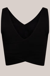 Brazil Sports Bra - Black-Araa Active